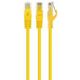 GEMBIRD Eth Preklopni kabel cat6 UTP, 25cm, rumene barve