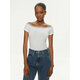 Calvin Klein Jeans Bluza Logo J20J223098 Bela Slim Fit