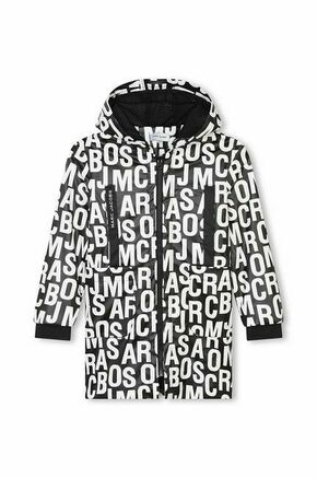 Otroška jakna Marc Jacobs črna barva - črna. Otroški jakna iz kolekcije Marc Jacobs. Nepodložen model