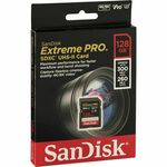 SANDISK SDXC 128GB EXTREME PRO, 300/260MB/s, UHS-II Speed Class 3 (U3) SDSDXDK-128G-GN4IN