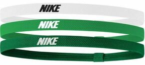 Naglavni trakovi Nike 6-pack zelena barva - zelena. Naglavni trak iz kolekcije Nike. Model izdelan iz prožnega materiala.