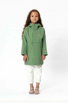 Otroška jakna Gosoaky SPRING FOX zelena barva - zelena. Otroška jakna iz kolekcije Gosoaky. Nepodložen model