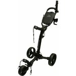 Axglo TriLite Black/Black Ročni voziček za golf