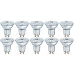 Osram 10x LED žarnica GU10 4,3W = 50W 350lm 2700K Toplo bela 36°