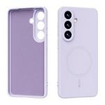 Gumiran magnetni ovitek (TPU Magnetic Pastel) za Samsung Galaxy S26+, vijoličen