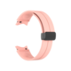 Silikonski pašček za uro (20mm) - Clip svetlo roza