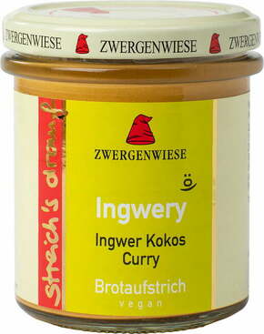 Zwergenwiese Bio namaz streich´s drauf Ingwery - 160 g