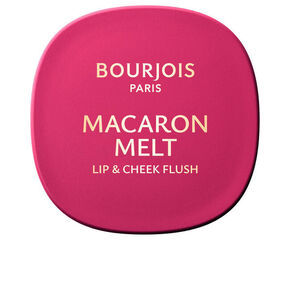 Bourjois Macaron Melt rdečilo 2 v 1 odtenek 03 Peach Tatin 5 g