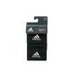 Trak za zapestje adidas Performance 2-pack črna barva - črna. Trakovi za zapestje iz kolekcije adidas Performance. Model izdelan iz tkanine s tehnologijo za odvajanje vlage.