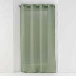 Kaki zelena prosojna zavesa 140x280 cm Sandra – douceur d'intérieur