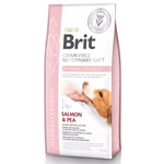 Brit GF Hypoallergenic veterinarska dieta za pse, losos &amp; grah, 12 kg