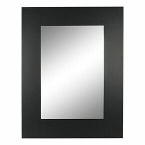 Slomart stensko ogledalo dkd home decor črna les mdf (60 x 2.5 x 86 cm)