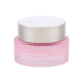 Clarins Multi-Active dnevna krema proti gubam za suho kožo 50 ml za ženske