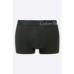 Calvin Klein Underwear boksarice - črna. Ženske boksarice iz kolekcije Calvin Klein Underwear. Model iz gladke, elastične pletenine.