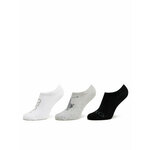 Polo Ralph Lauren Set 3 parov ženskih visokih nogavic Tnl Logo 3Pk 455942348001 Siva