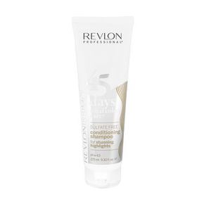 Revlon Professional Revlonissimo 45 Days 2in1 For Stunning Highlights šampon in balzam za svetle lase 275 ml za ženske