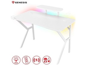 Genesis profesionalna gaming miza HOLM 320 RGB