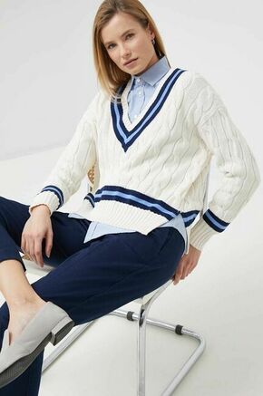 Bombažen pulover Polo Ralph Lauren ženski