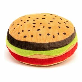 Mehka igrača za pse gloria hamburdog hamburger