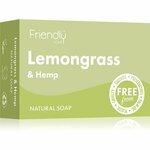 Friendly Soap Natural Soap Lemongrass &amp; Hemp naravno milo 95 g