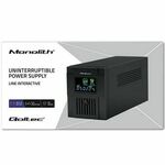 Qoltec Qoltec neprekinjeno napajanje ups line interactive | monolit | 1500va | 900w | lcd | usb | rj45