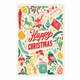 Bombažna kuhinjska brisača eleanor stuart Happy Christmas, 46 x 71 cm