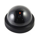 VERK GROUP lED črna lažna kamera dome 13004