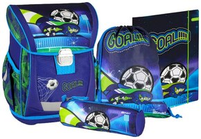 Set 4v1 COOL COLLECTION FOOTBALL GOAL - šolska torba + dodatki