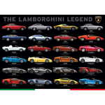 WEBHIDDENBRAND EUROGRAPHICS Puzzle Lamborghini Legend 1000 kosov