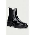 Barbour ženski usnjeni gležnjarji Fawne črna LFO0813BK71