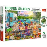Trefl Puzzle 1000 Hidden Shapes - Potovanje s karavano
