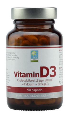 Life Light Vitamin D3 plus - 90 kaps.