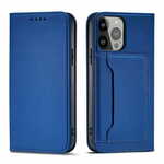 MG Magnet Card knjižni usnjeni ovitek za Samsung Galaxy A23 5G, modro