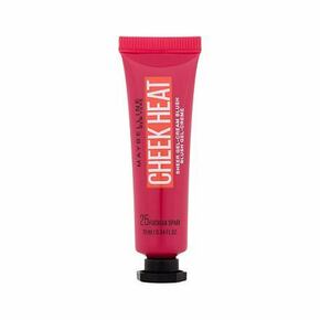 Maybelline Cheek Heat gel-kremno rdečilo za obraz 8 ml odtenek 25 Fuchsia Spark za ženske