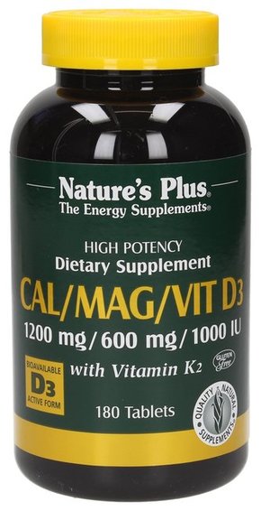 Kal/mag/vit. D3 z vitaminom K2 - 180 tabl.