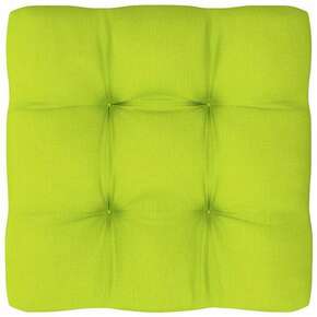 Shumee Blazina za kavč iz palet svetlo zelena 80x80x12 cm