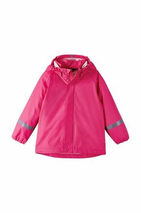Reima otroška vodoodporna jakna - roza. Otroški Vodoodporna jakna iz kolekcije Reima. Prehoden model