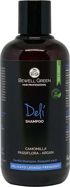"BeWell Green DELI' nežen šampon - 200 ml"