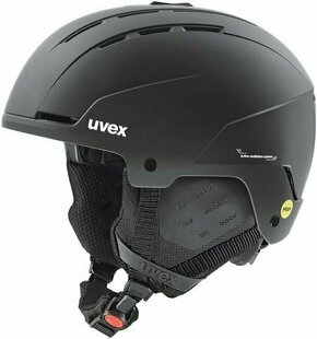 UVEX Stance Mips Black Mat 54-58 cm Smučarska čelada