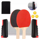 slomart Set za namizni tenis: miza, loparji, žogice