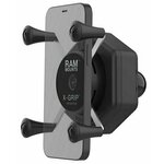 Ram Mounts X-Grip Phone Holder with Ball &amp; Vibe-Safe Adapter