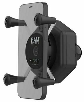 Ram Mounts X-Grip Phone Holder with Ball &amp; Vibe-Safe Adapter