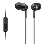 Sony MDR-EX110AP slušalke, črne, MDREX110APB.CE7