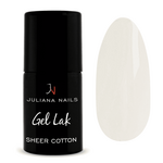 Juliana Nails Gel Lak Sheer Cotton bela No.288 6ml