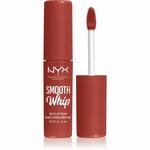 NYX Smooth Whip Matte Lip Cream šminka s kremno teksturo za bolj gladke ustnice 4 ml odtenek 03 Latte Foam za ženske