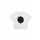 Otroška bombažna kratka majica Marc Jacobs bela barva - bela. Otroške kratka majica iz kolekcije Marc Jacobs, izdelana iz tanke, elastične pletenine. Model iz zračne bombažne tkanine.