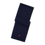 Polo Ralph Lauren Volnen šal Polo Ralph Lauren mornarsko modra 323953205001