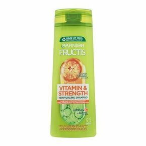 Garnier Fructis Vitamin &amp; Strength Reinforcing Shampoo šampon za oslabljene lase proti izpadanju las 400 ml za ženske