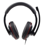 Gembird MHS-001 gaming slušalke, 3.5 mm, bela/črna, mikrofon