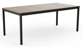 KETER PORTO Zunanji Vrtni Miza 200 cm Ashwood za 8 Oseb